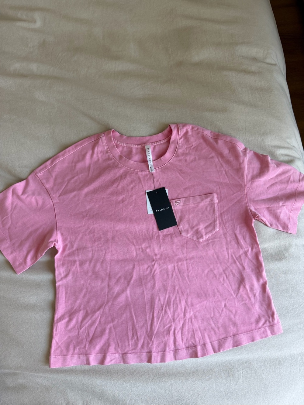 NEW w/tags Pink Pocket Tee